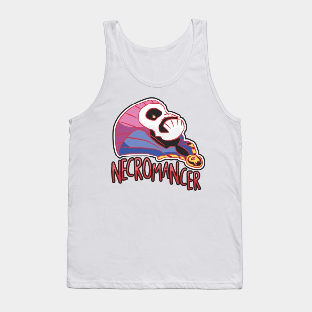 Necromancer Lich - D&D Dungeons and Dragons Fantasy RPG Game Monster Tank Top by sadpanda